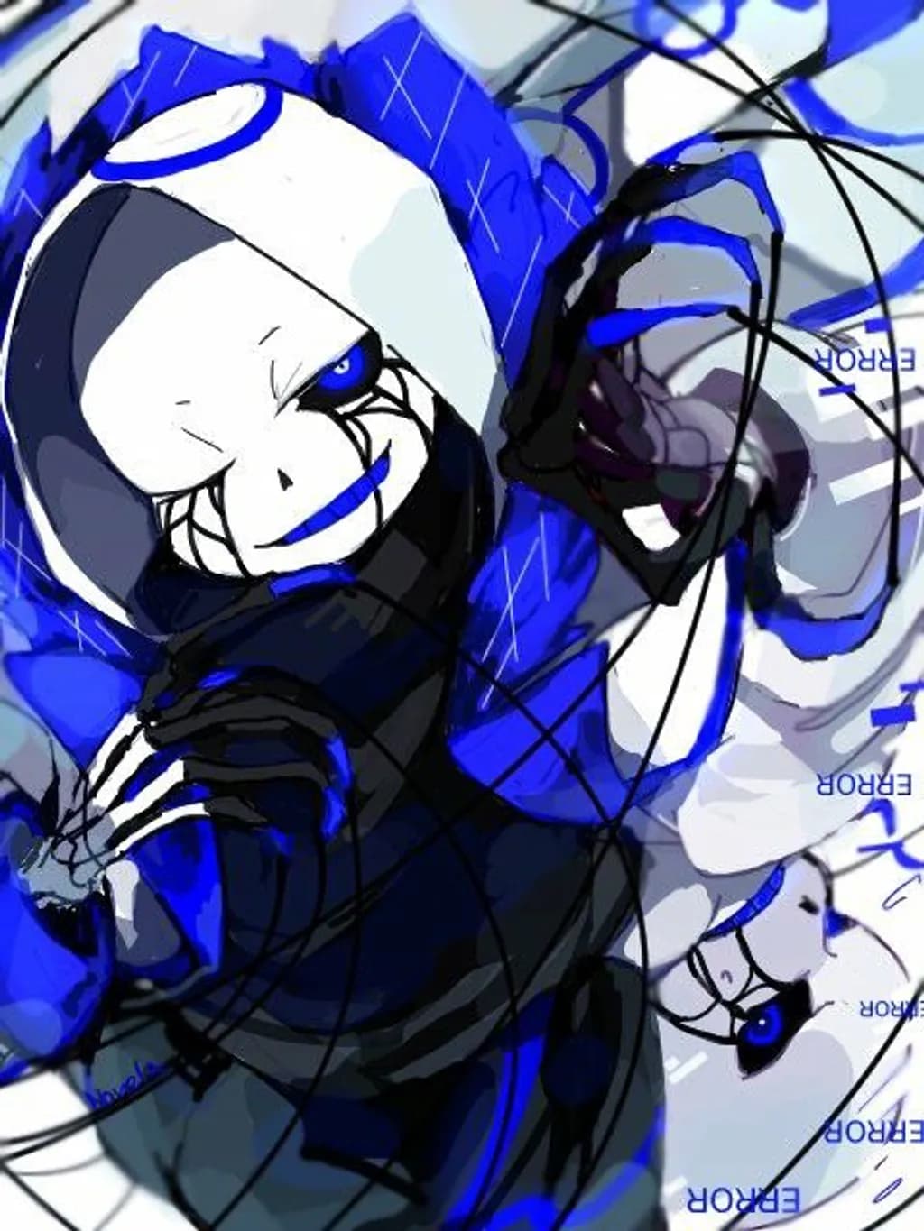 Blue Web Puppeteer