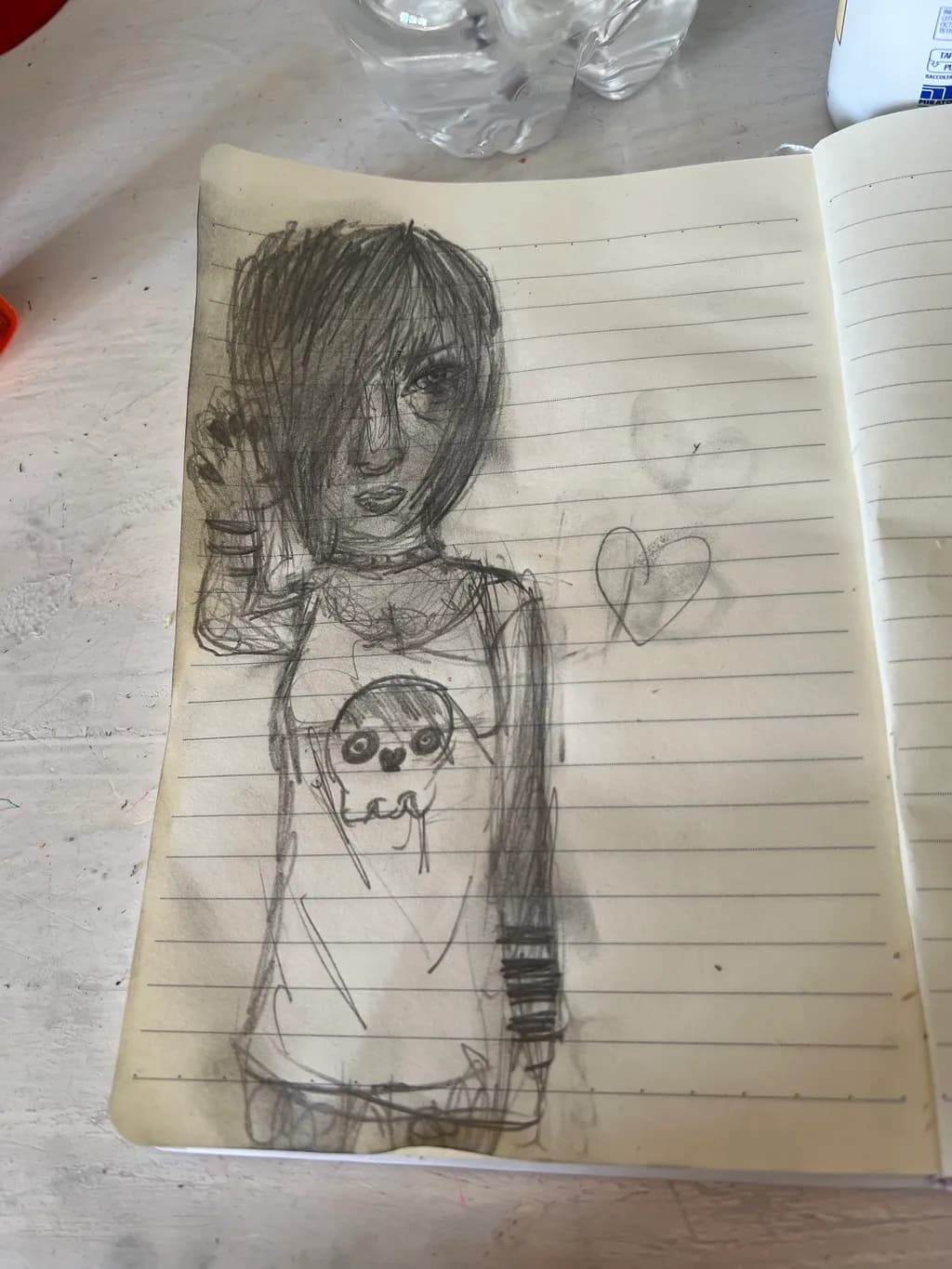 Emo girl attitude