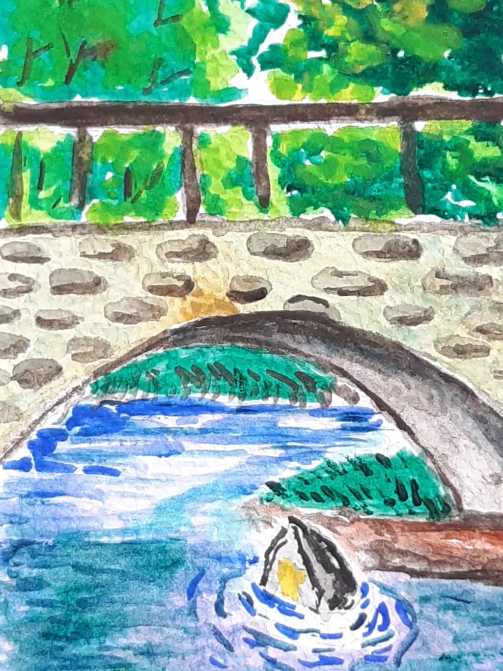 Under the bridge