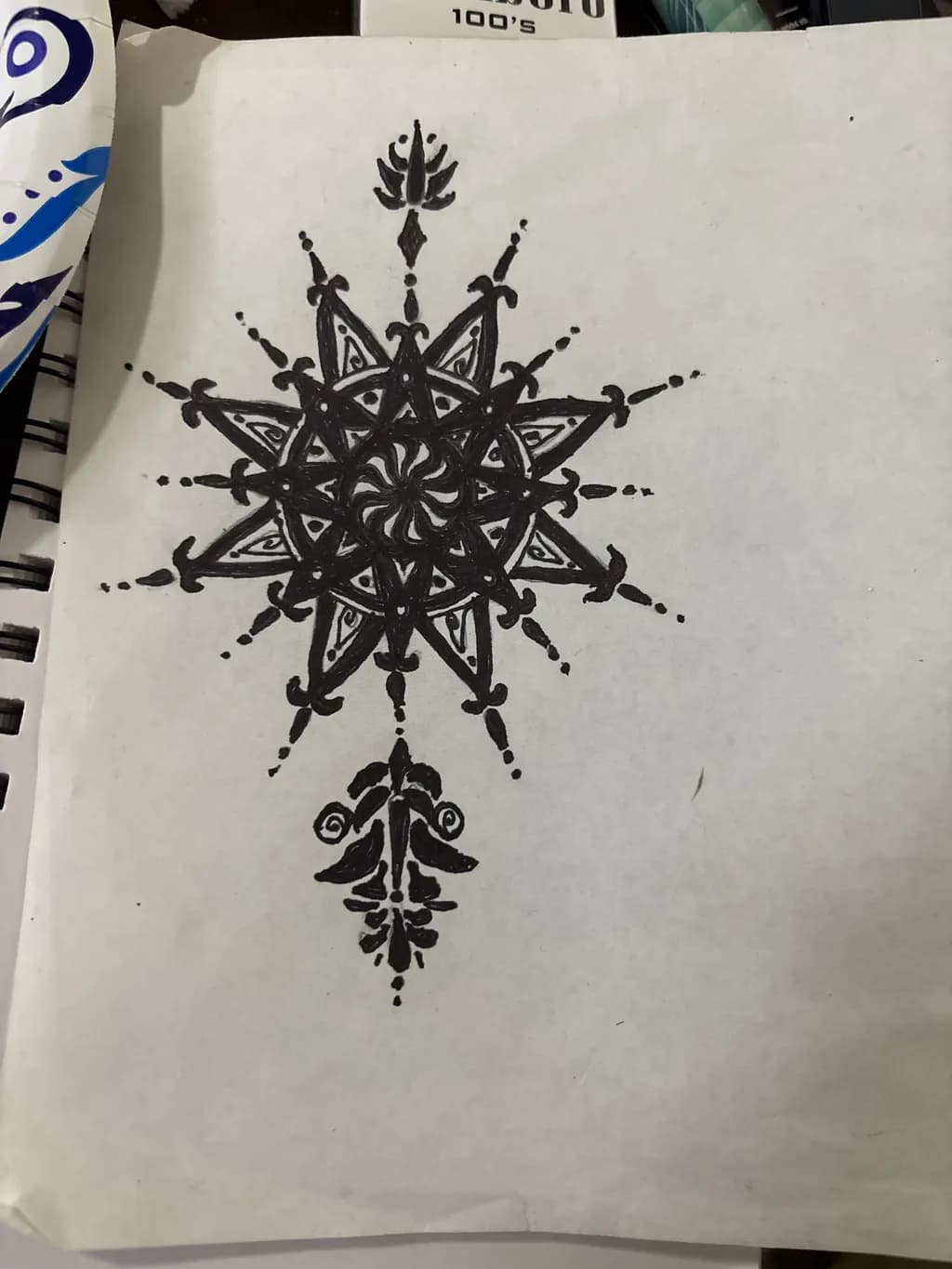 Symmetrical Starburst