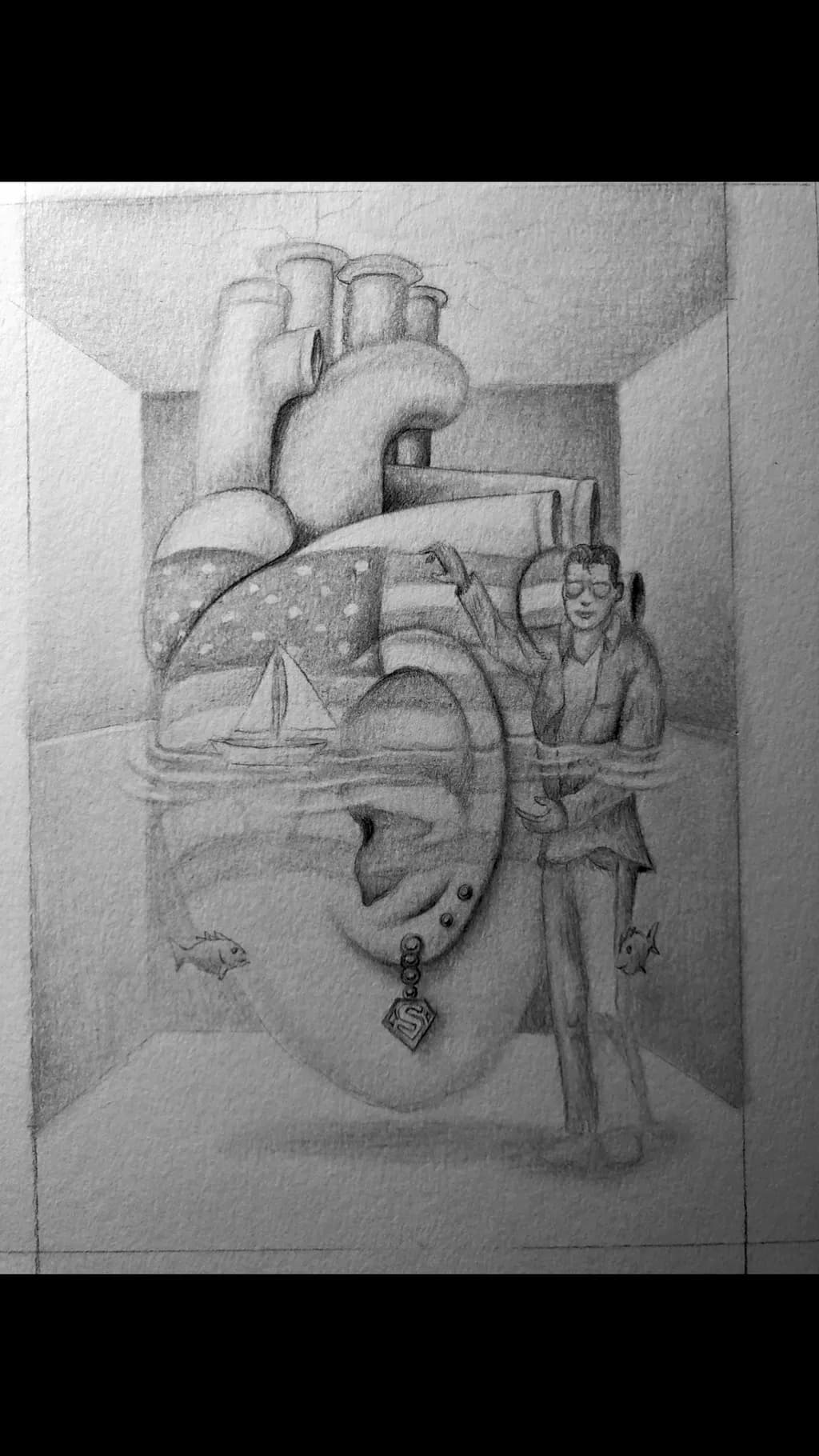 Submerged Heart