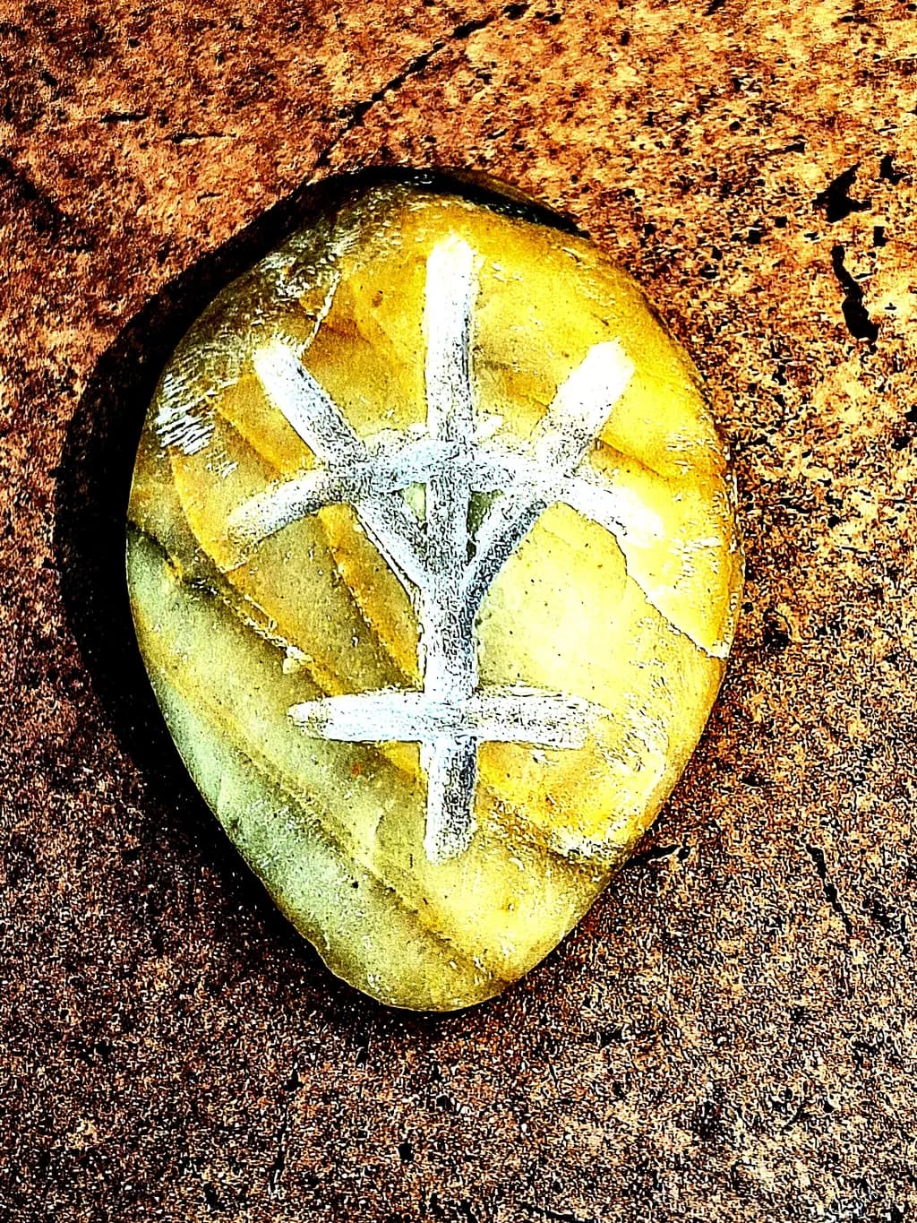 Golden Leaf Veins