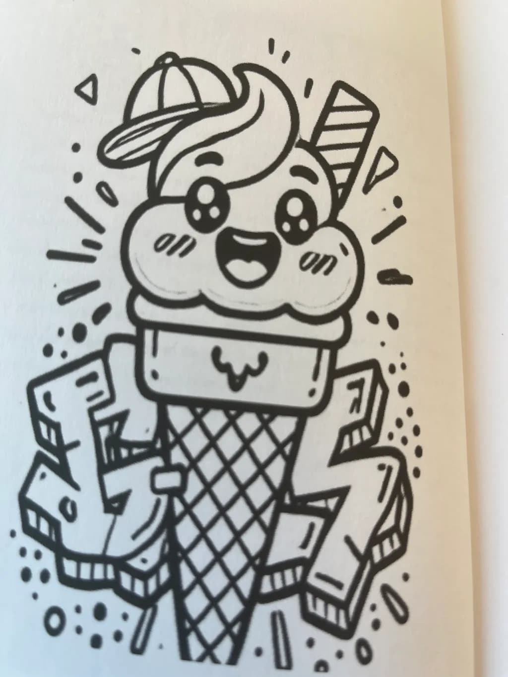 Cool Cone Character