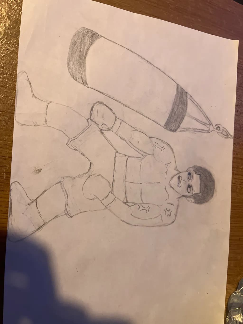 Boxer in Action