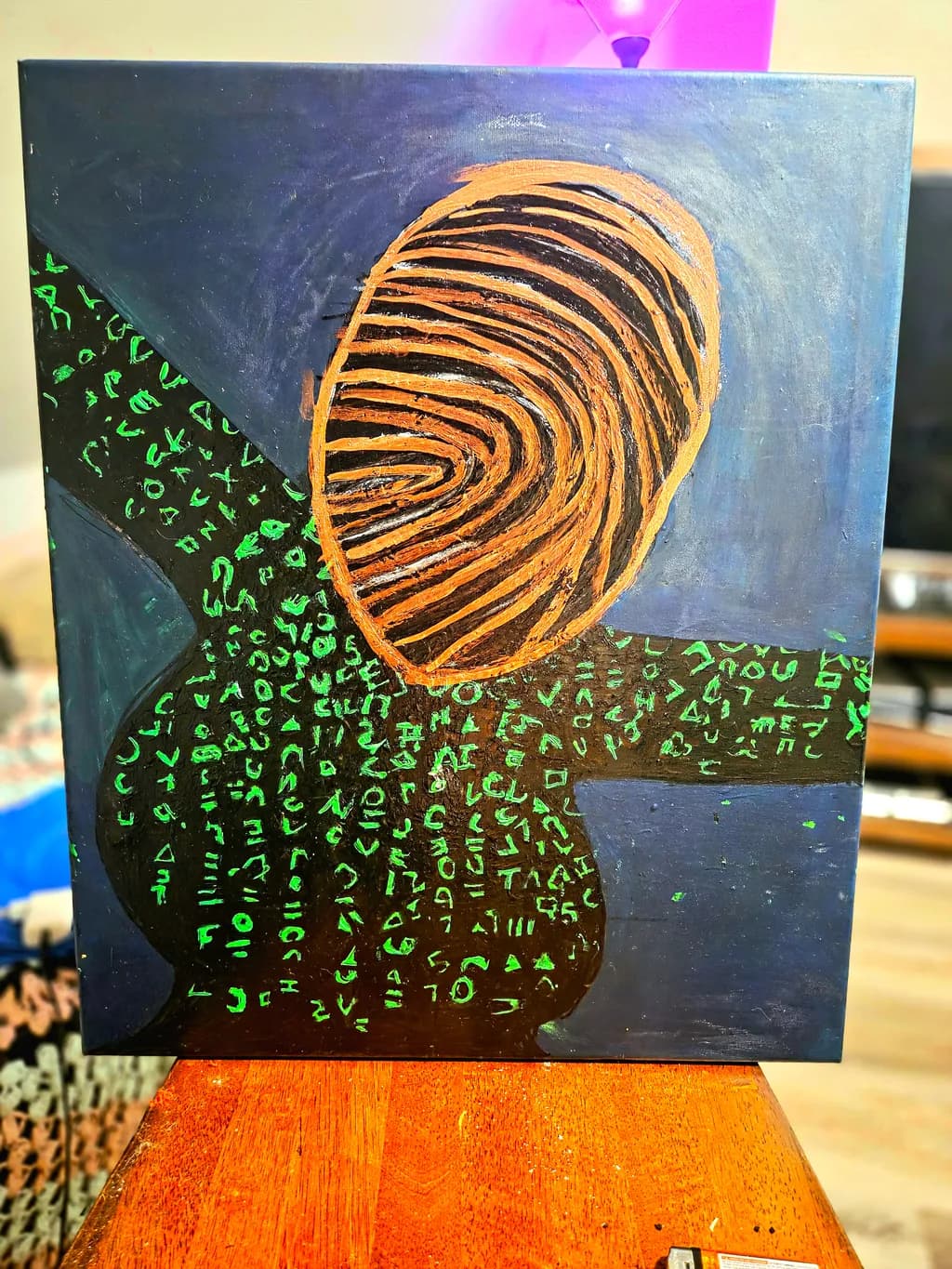 Fingerprint Silhouette
