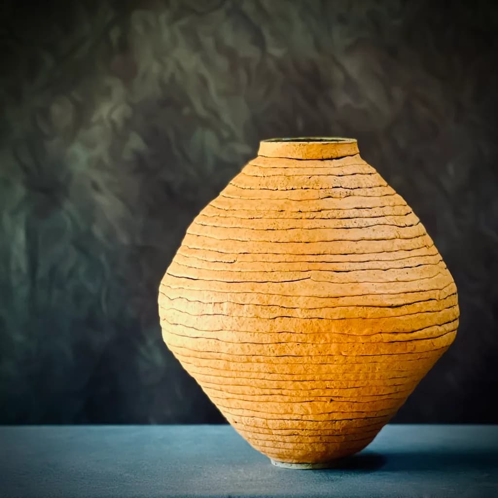 Earthen Spiral Vessel
