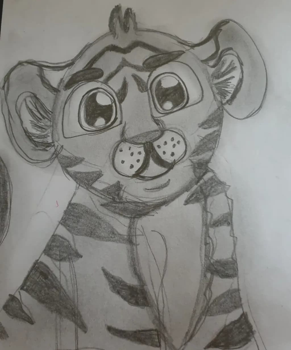 Wide-Eyed Cub