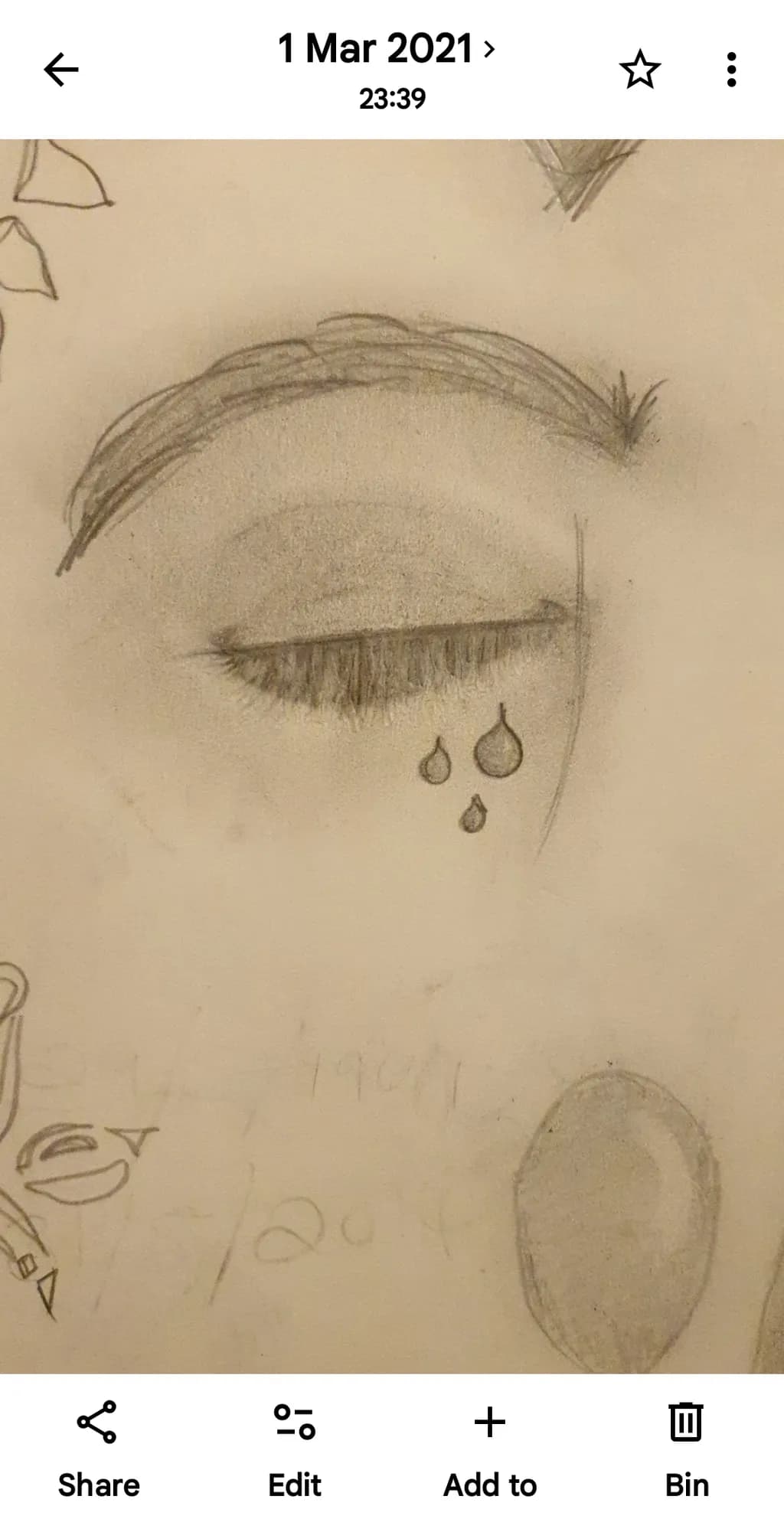 Tearfall Eye