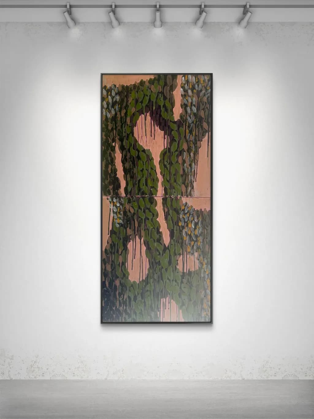 Abstract Green Cascade