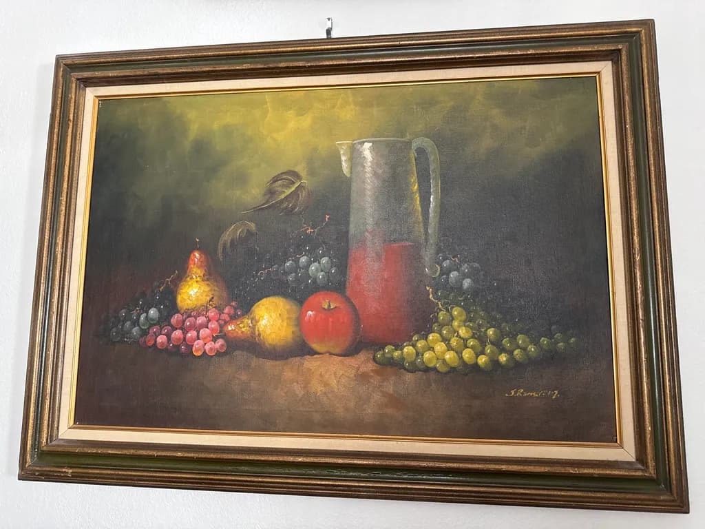 Still Life with Fruit and Pitcher