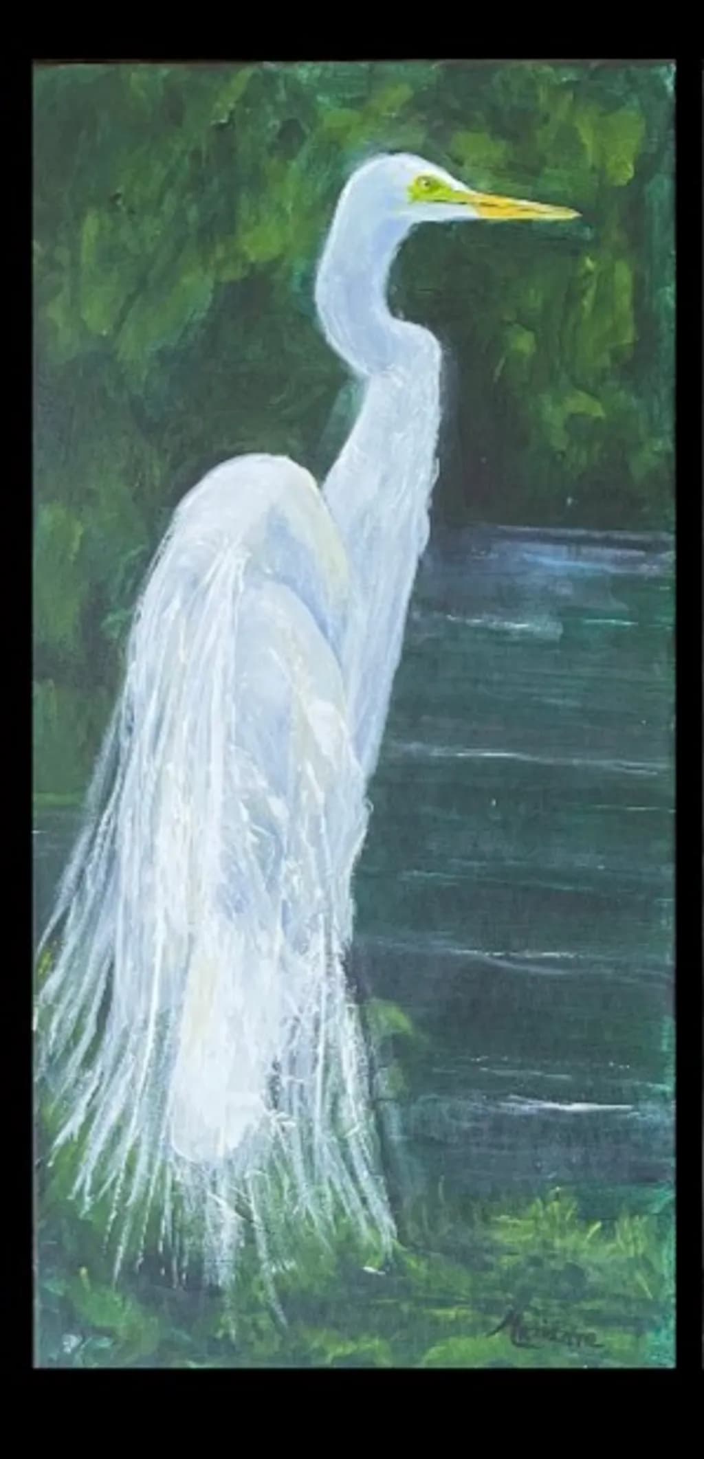 Great Egret Reflection