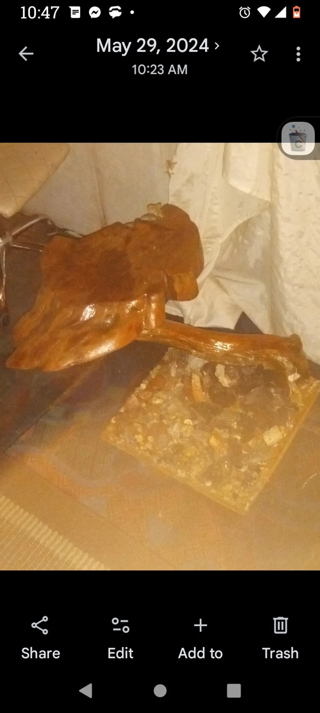 Abstract Wood Sculpture