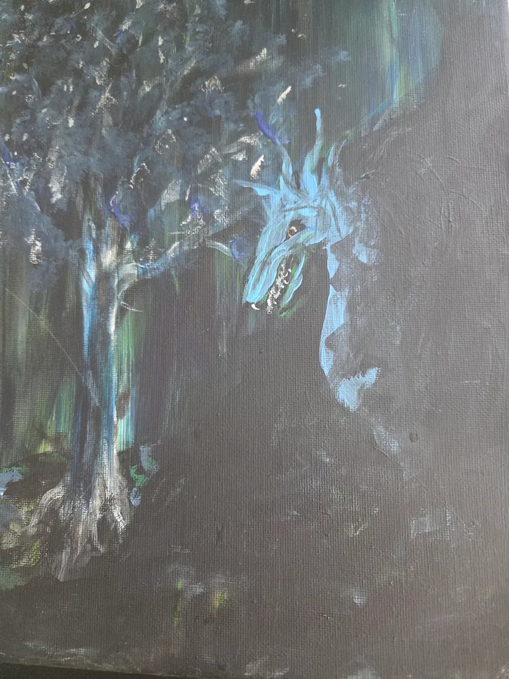 Blue Forest Guardian