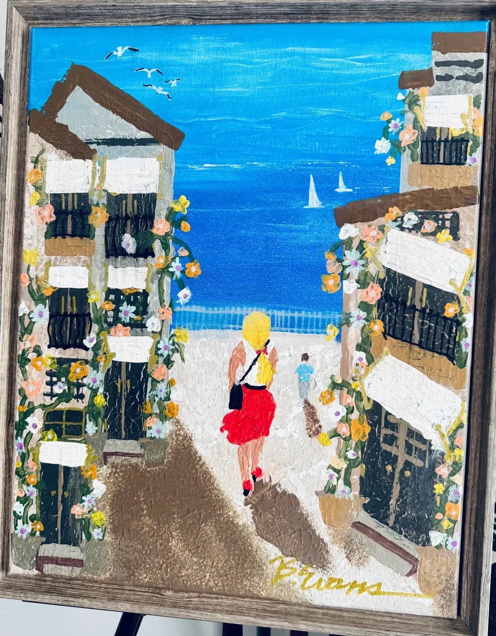 Girl by the Sea