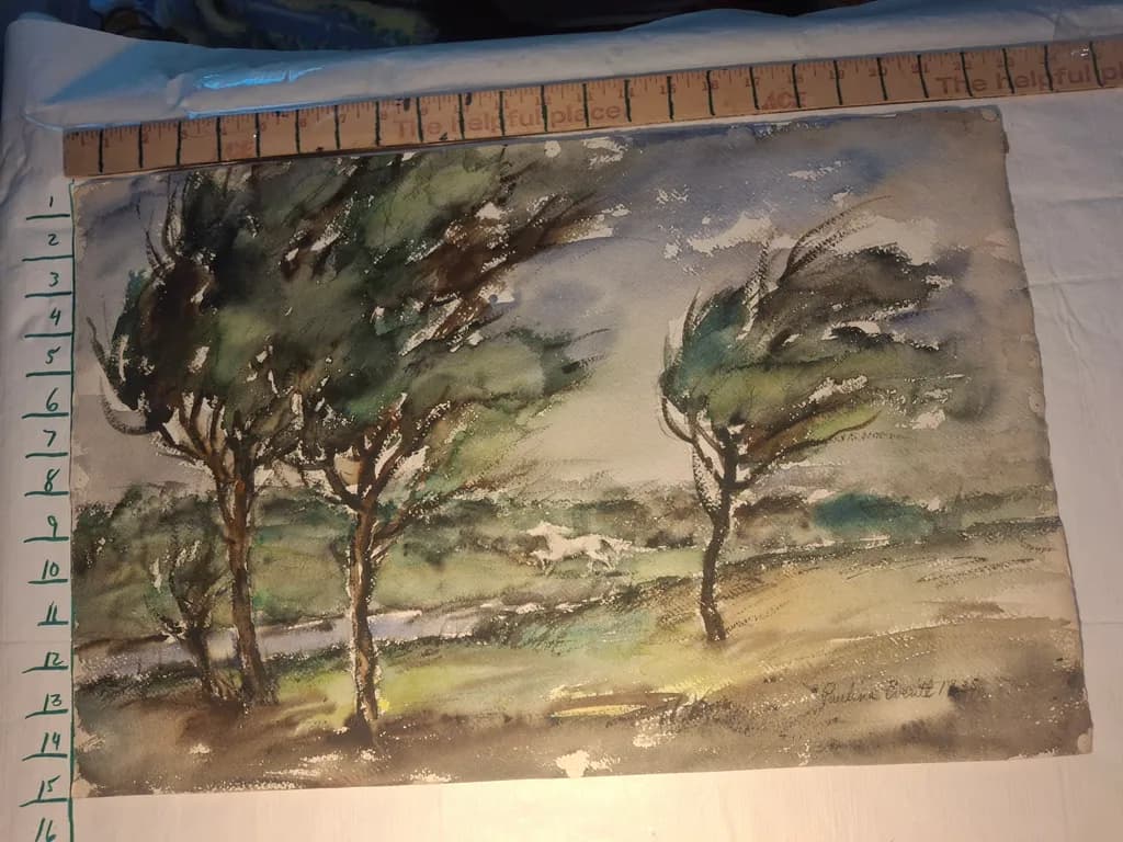 Windblown Trees