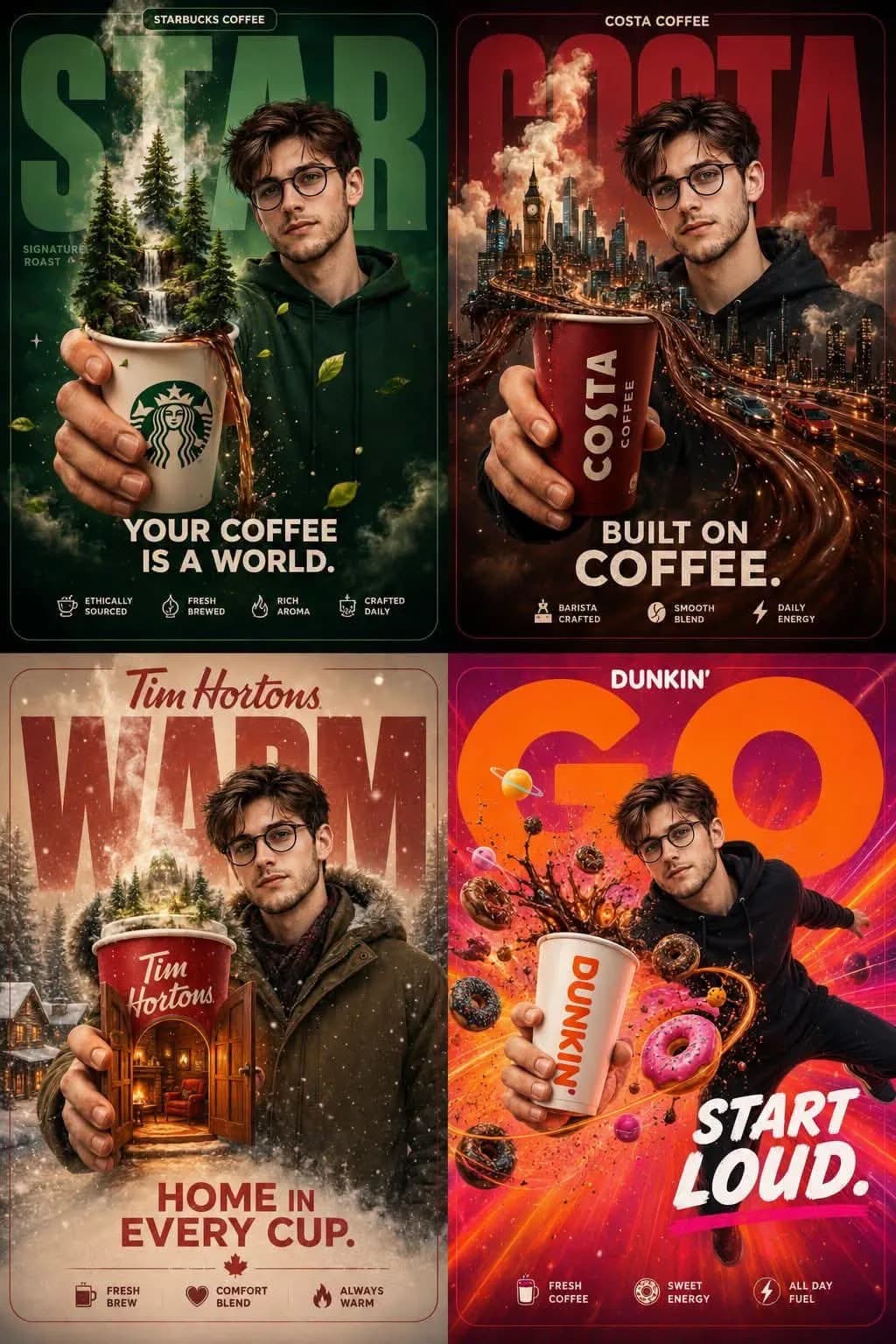 Coffee Worlds Collide
