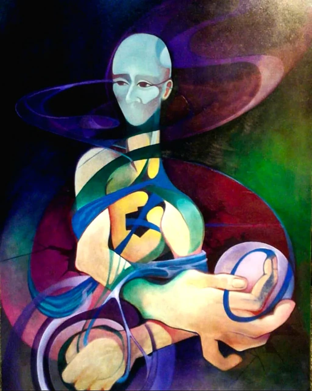 Figure with Sphere