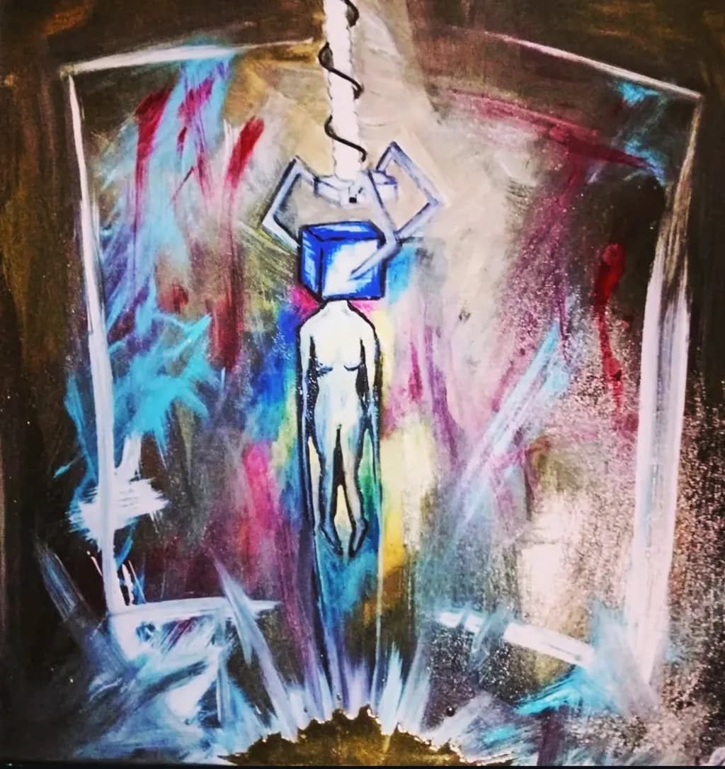 Blue Cube Captive