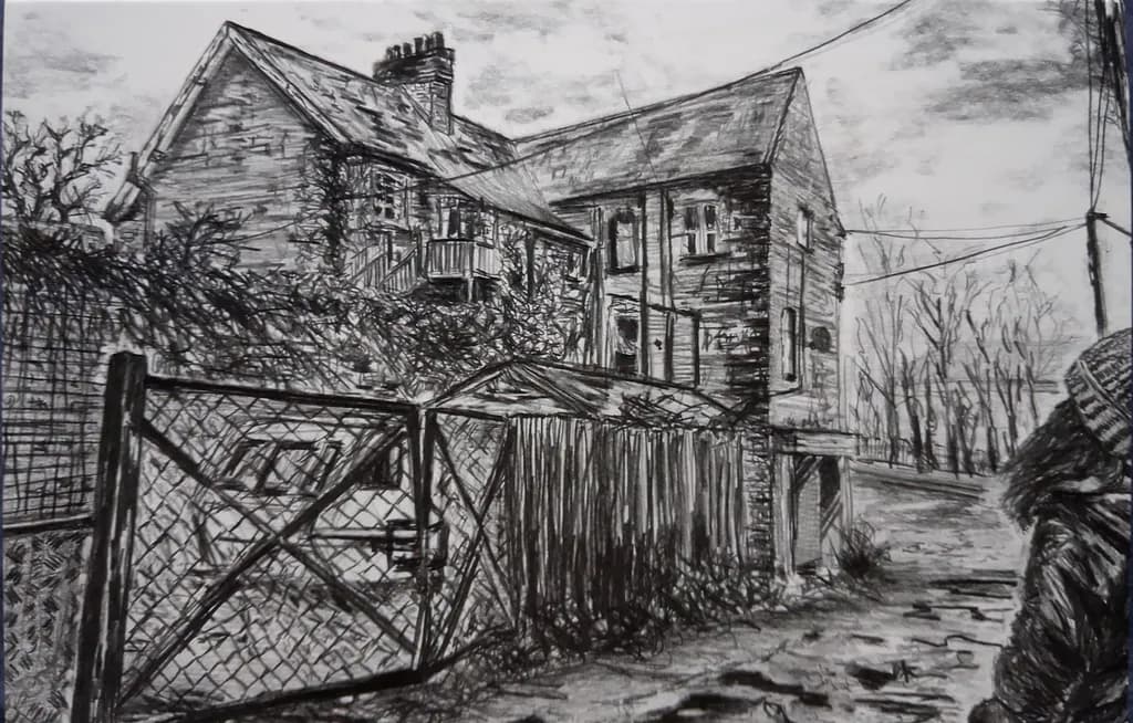 Rustic House and Gate