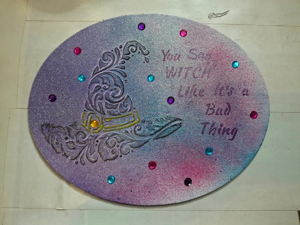 Glittering Witch Hat