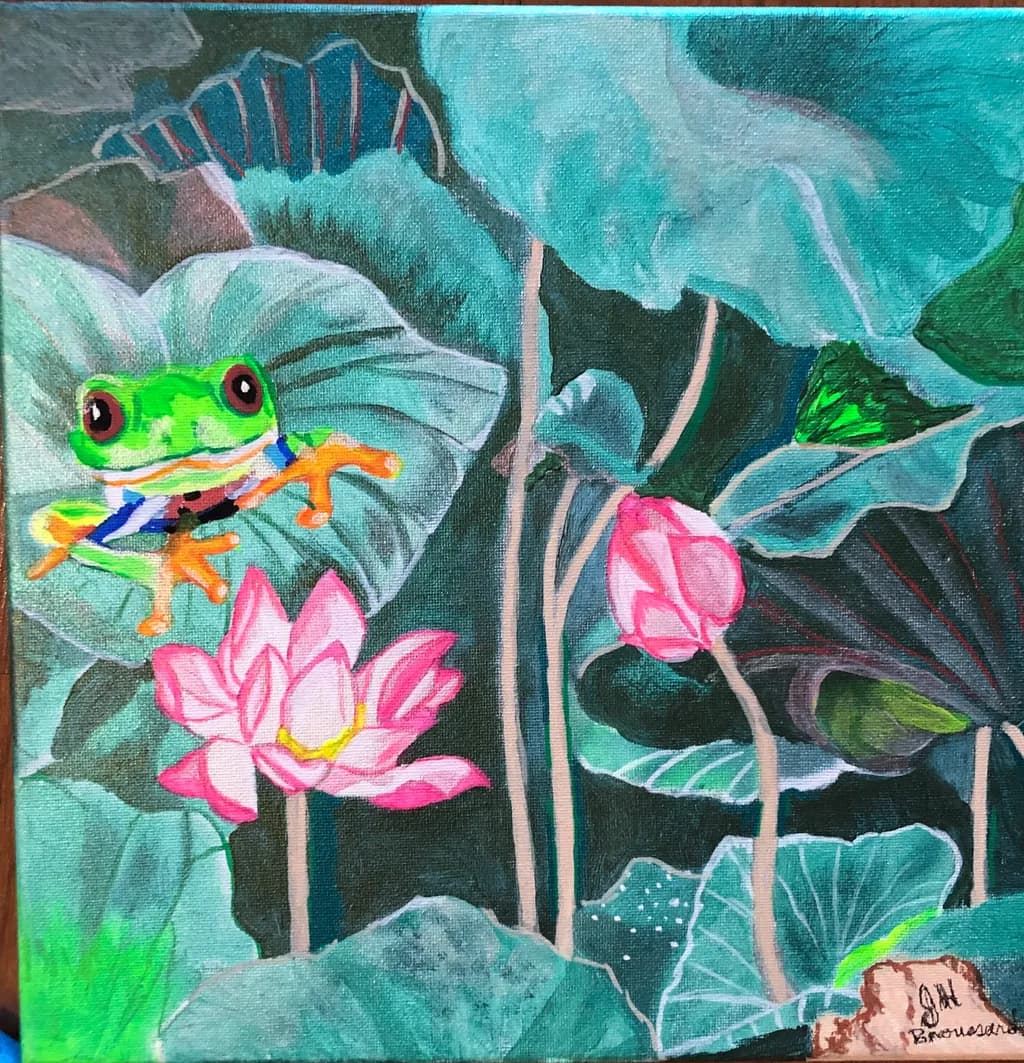 Lotus Pond Frog