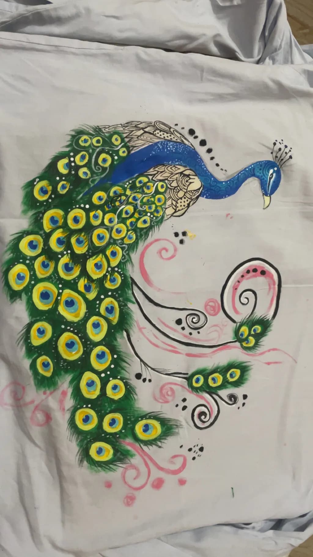 Peacock Flourish