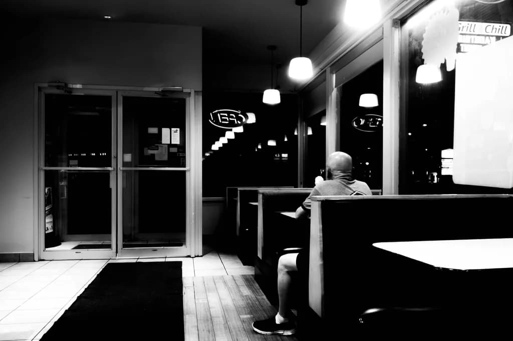 Man in the Dinner