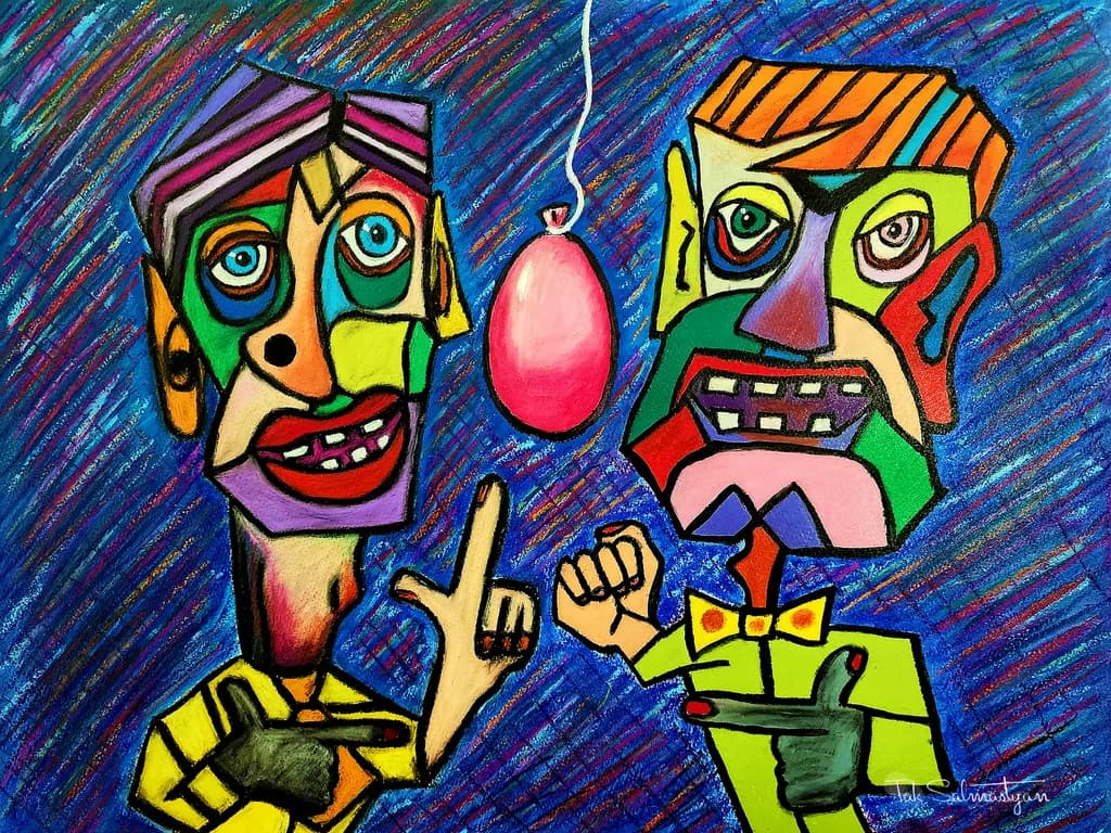 Debate Over Pink Balloon