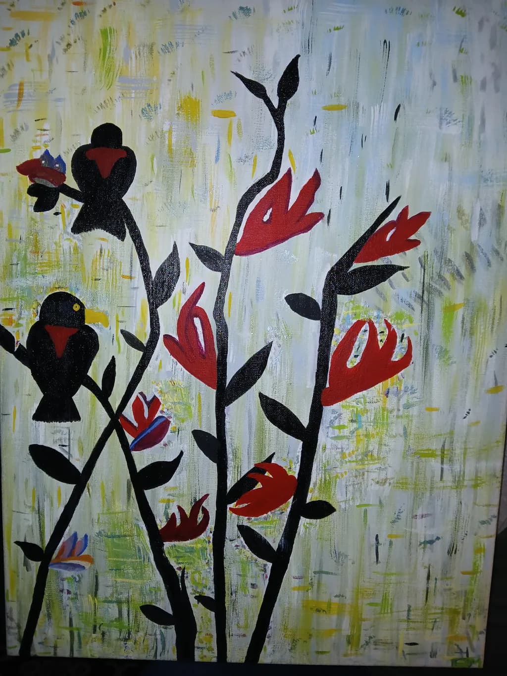 Flaming Blooms