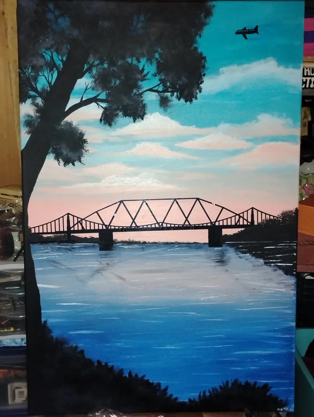 Sunset Over Bridge