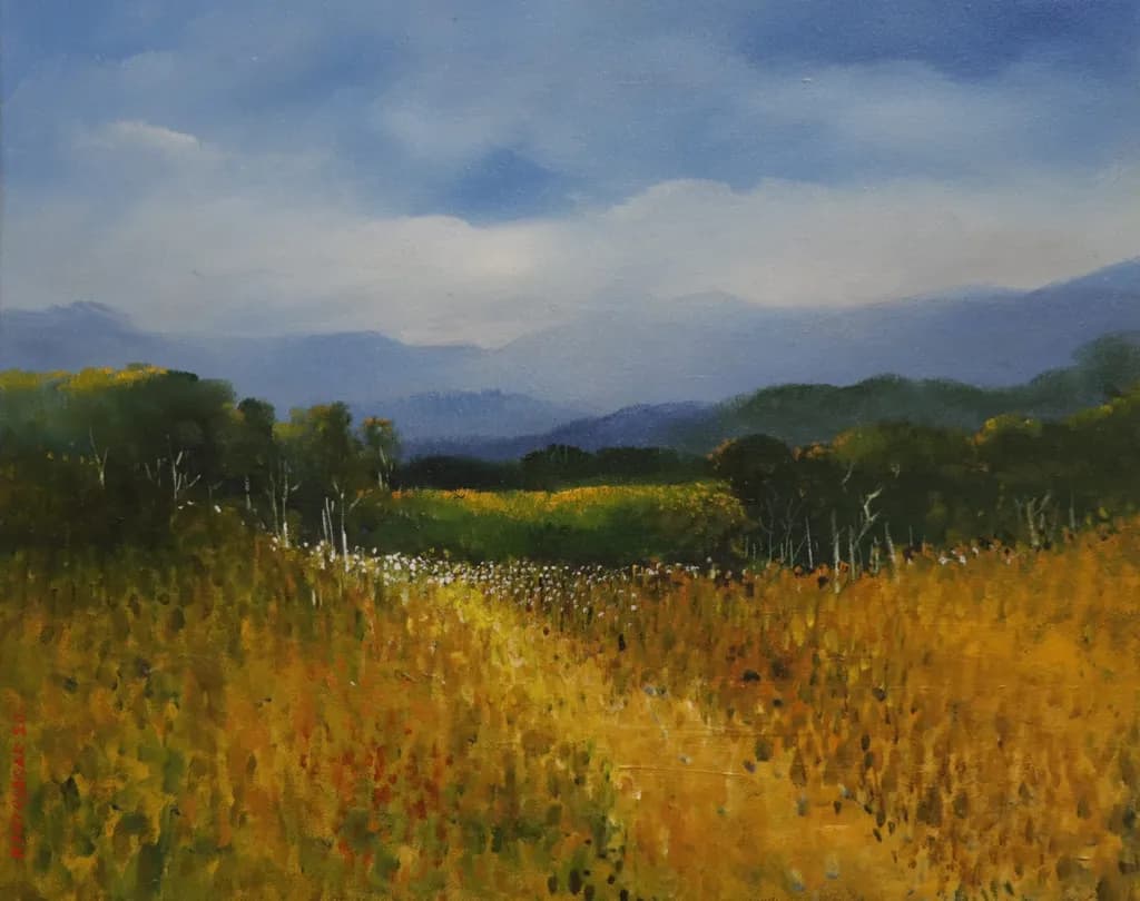 Meadow and Trees
