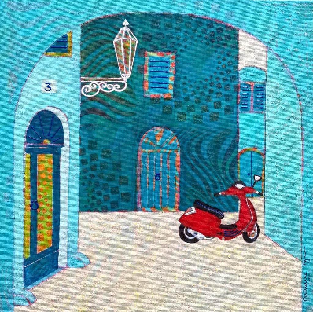 Little Red Vespa