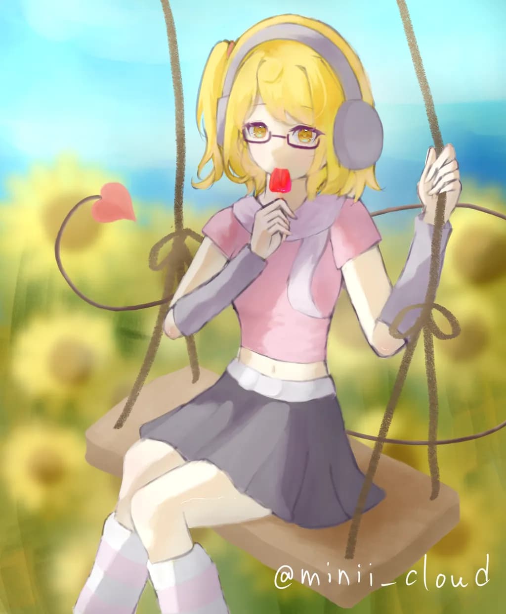 Sunflower Swing