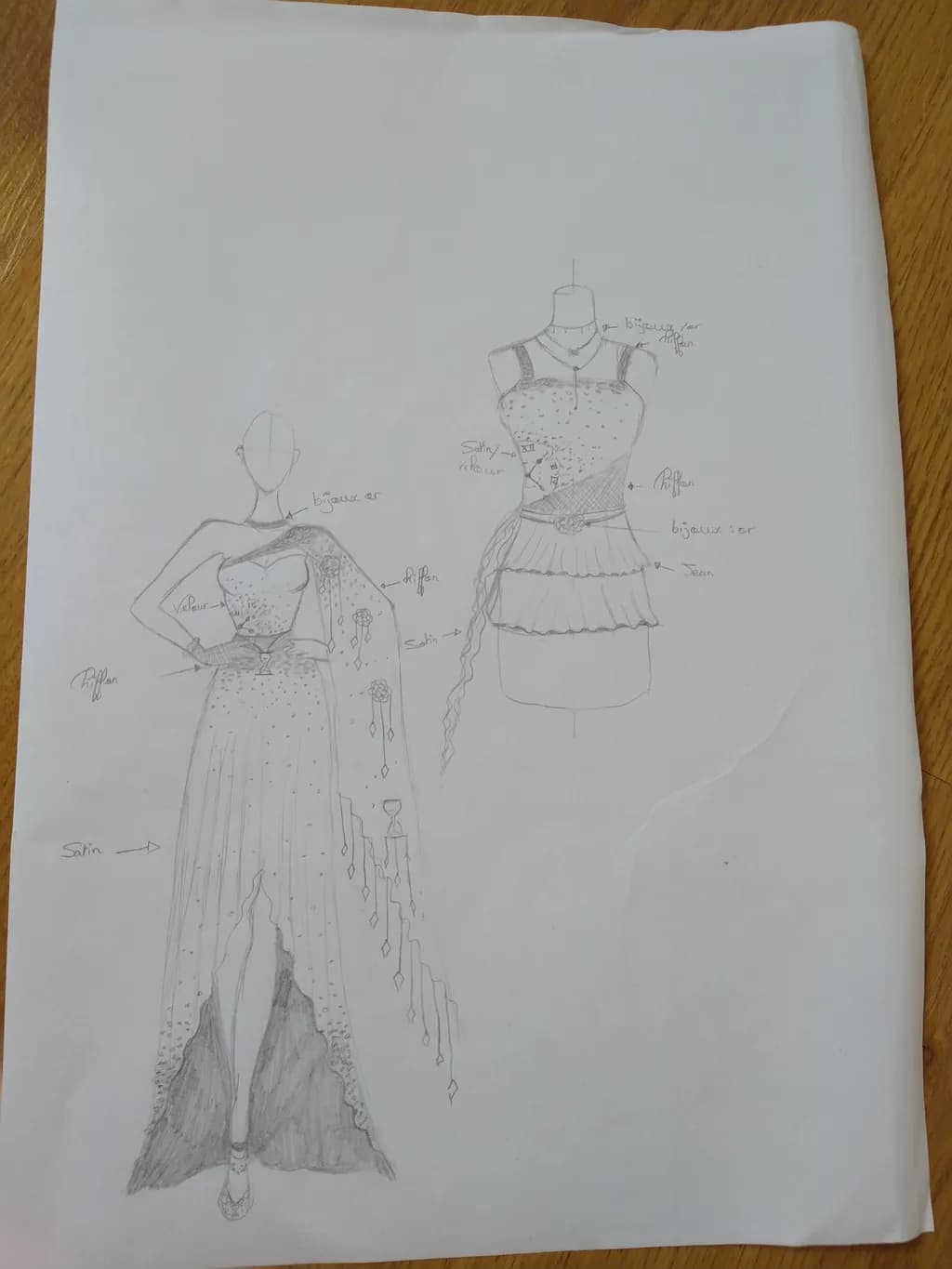 Elegant Draped Silhouettes