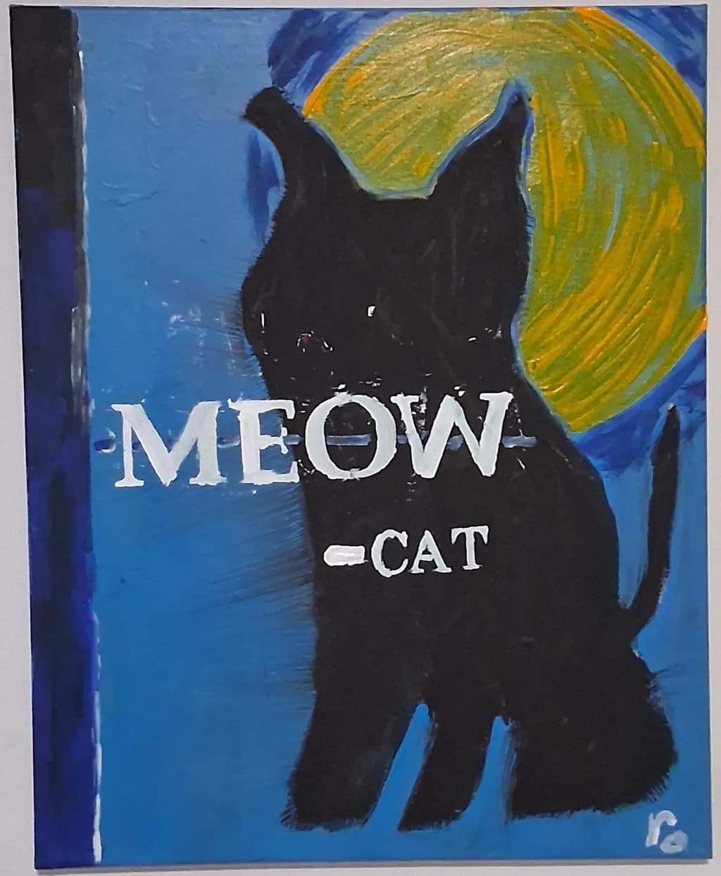 Meow Cat Silhouette