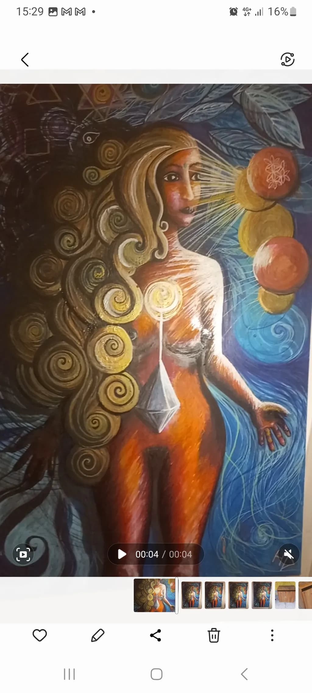 Radiant Spiral Muse