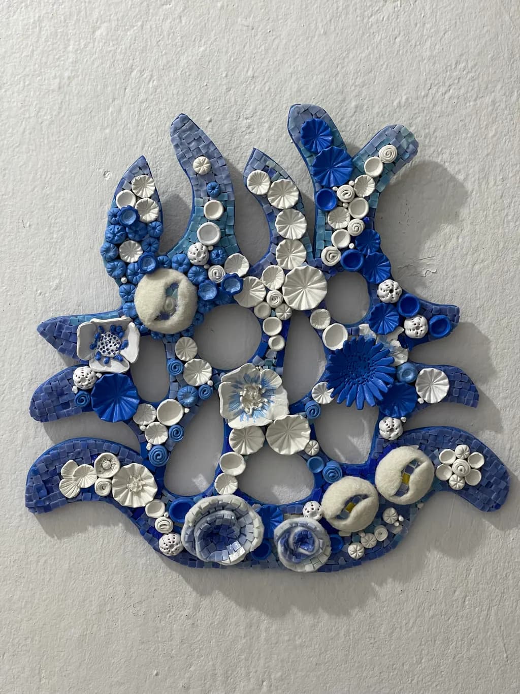 Blue Blossom Mosaic