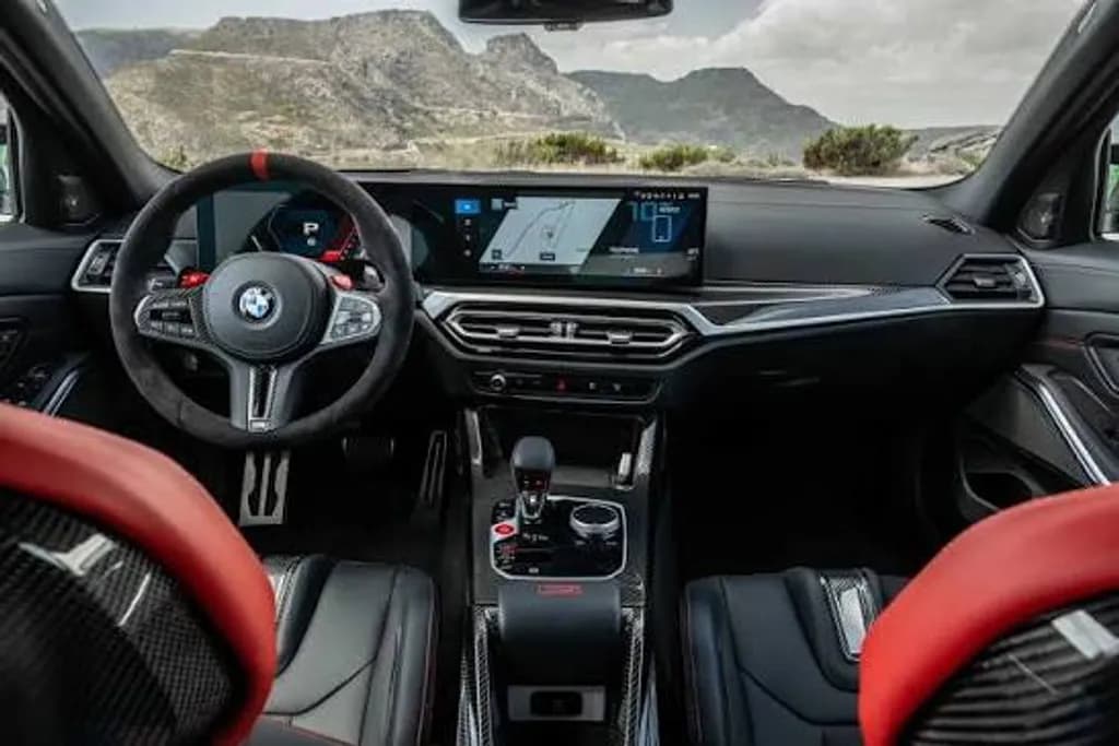 BMW M Dashboard View