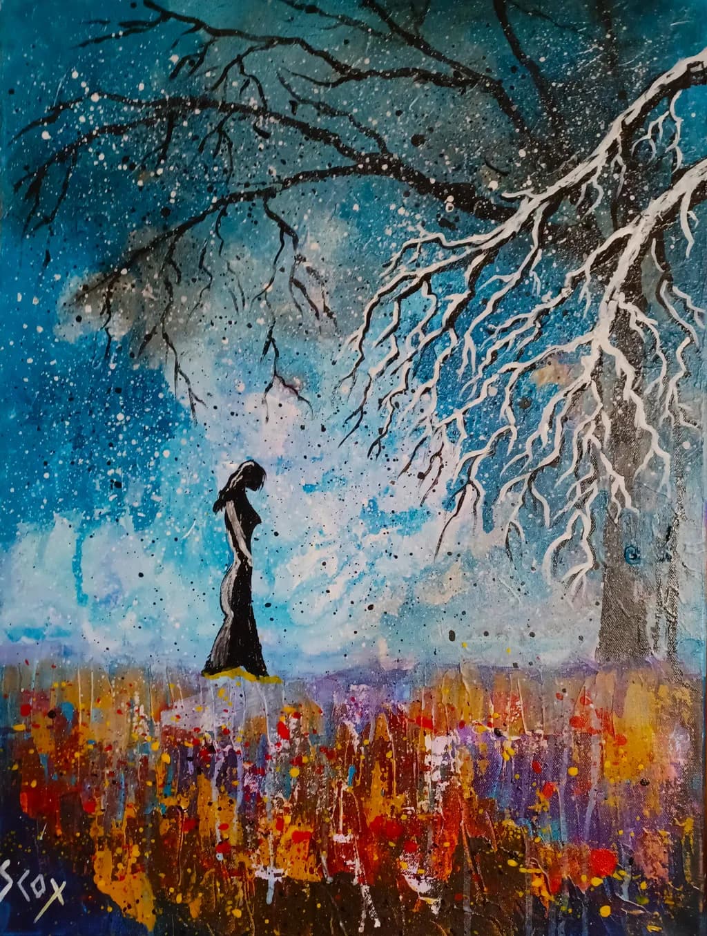 Lady in the Woods
