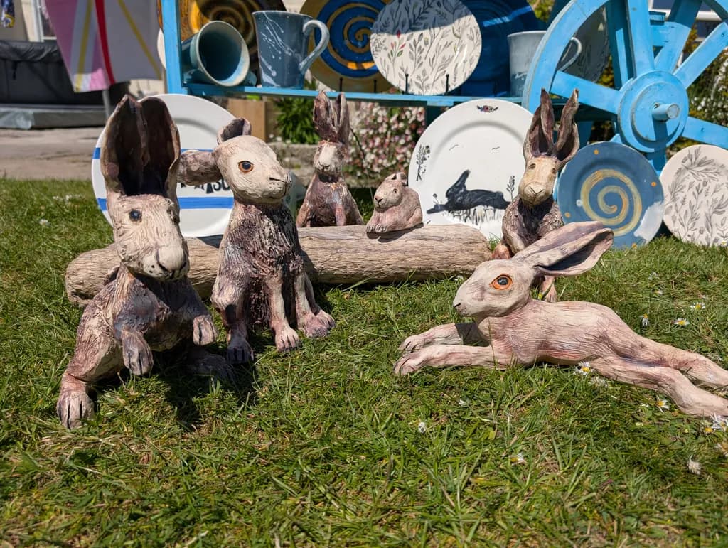 Gathered Hares