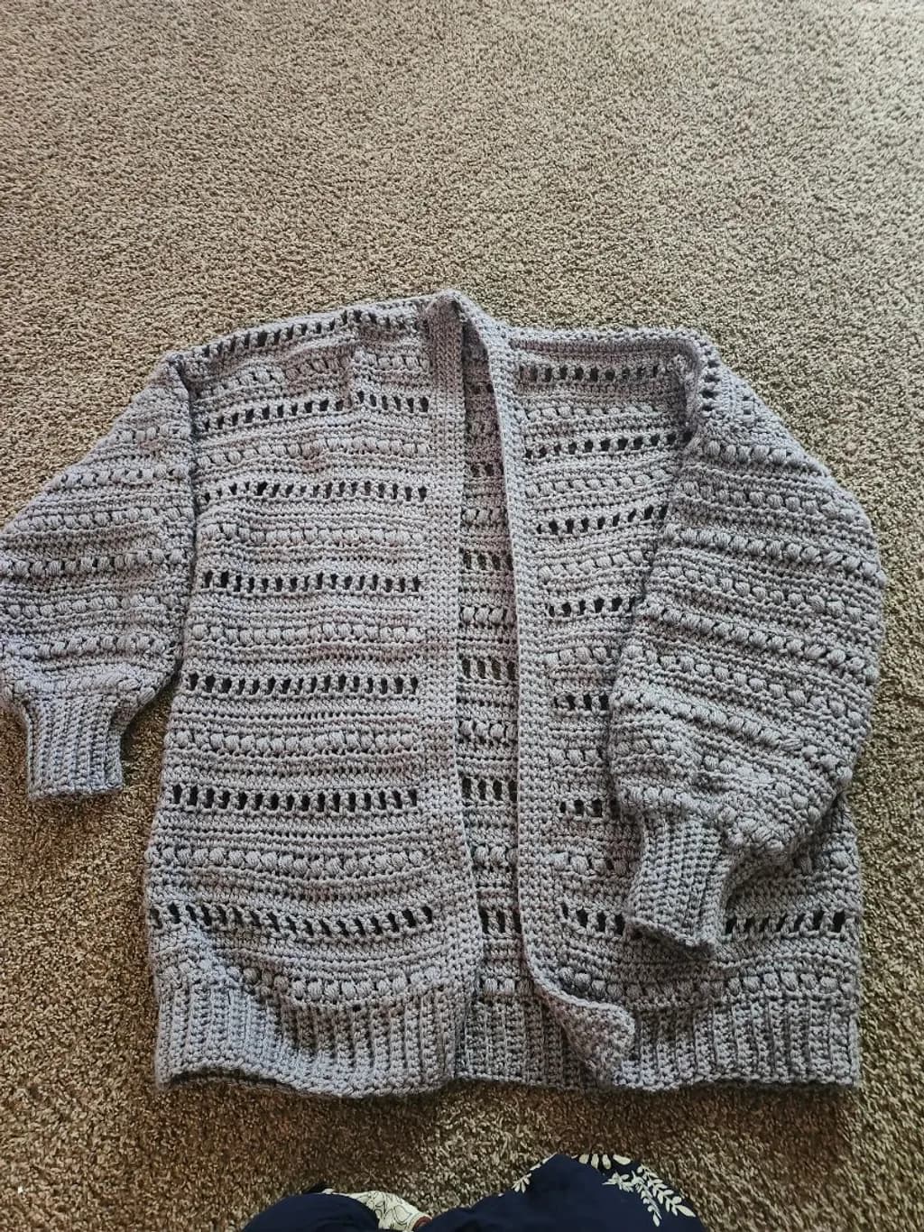 Textured Knit Cardigan