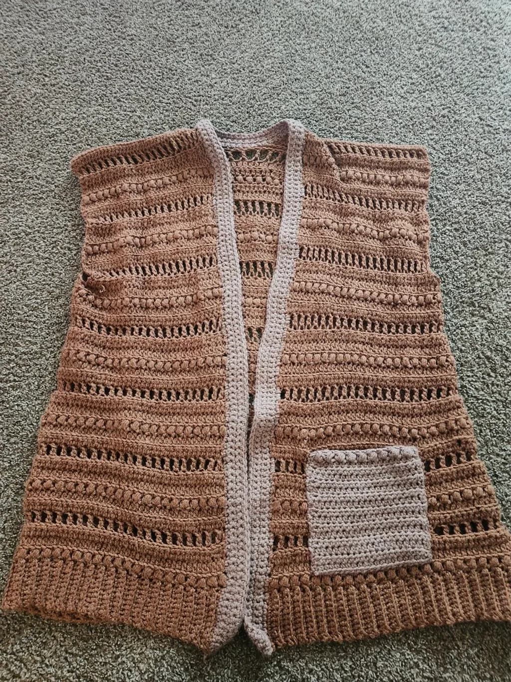 Textured Earth Vest