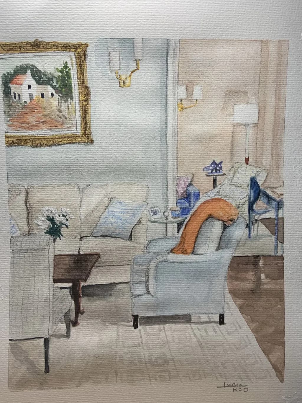 Cozy Living Room Scene
