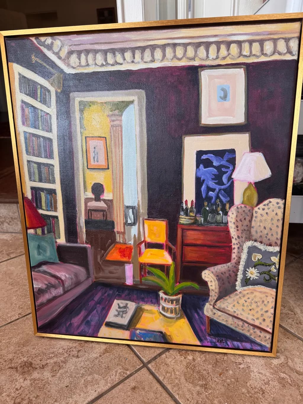 Cozy Study Interior