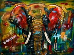 Graffiti Elephant