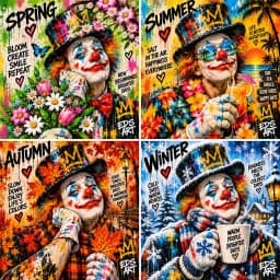 Four Seasons Clown