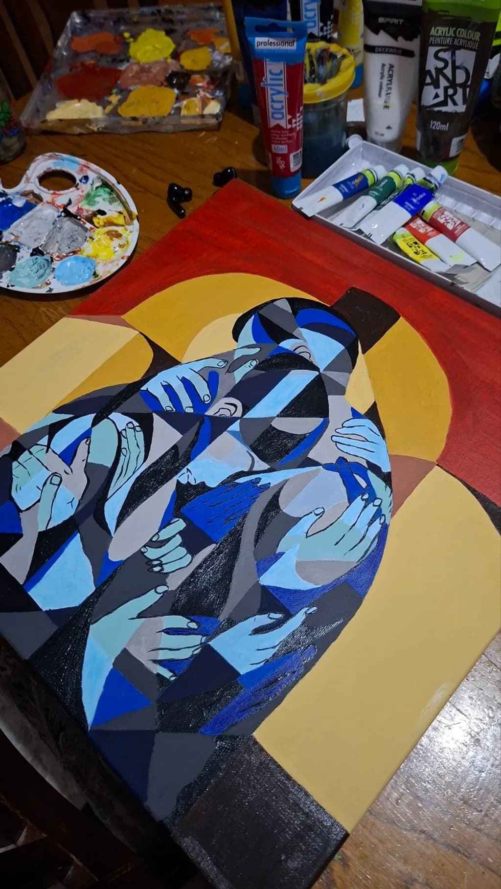 Fragmented Embrace