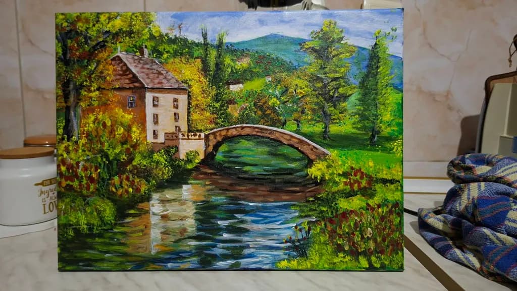 Stone Bridge Reflections