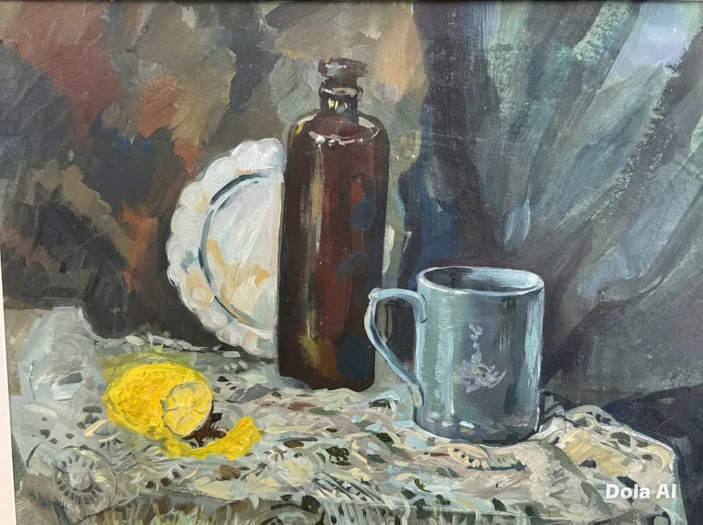 Lemon and Still Life