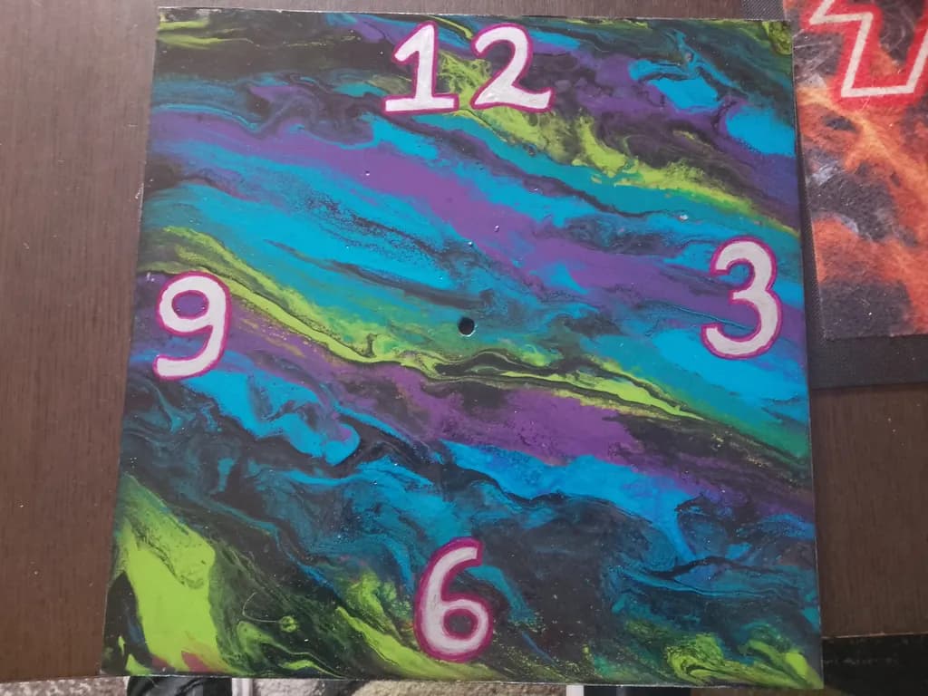 Neon Time Flow